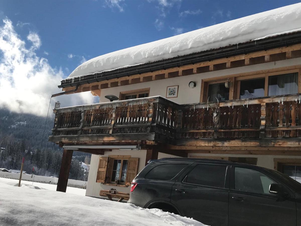 Ferienwohnung Uf Z'Enisch Klosters Kültér fotó