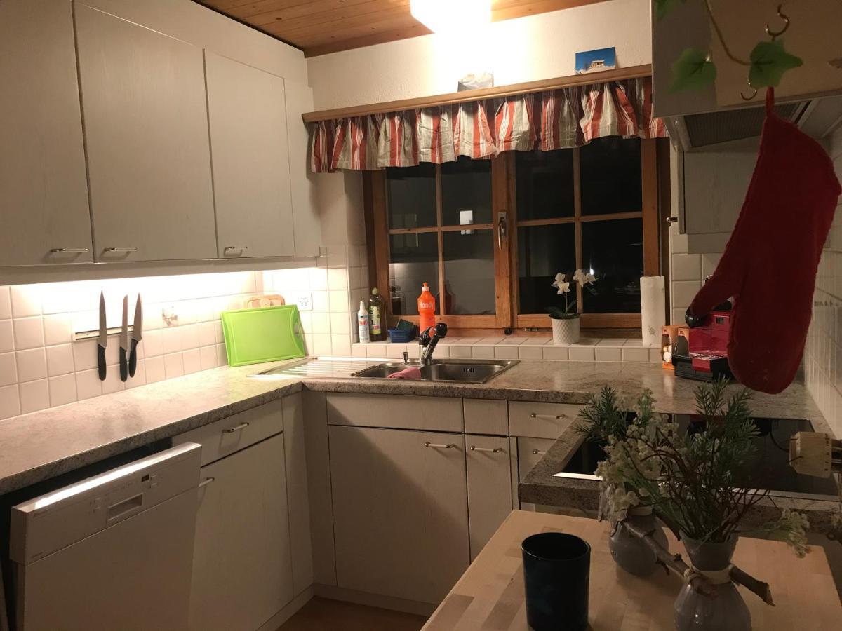 Ferienwohnung Uf Z'Enisch Klosters Kültér fotó