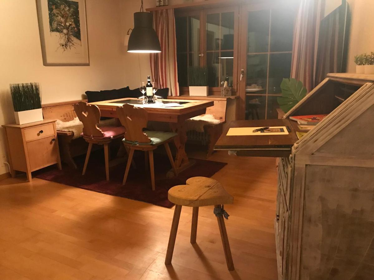 Ferienwohnung Uf Z'Enisch Klosters Kültér fotó